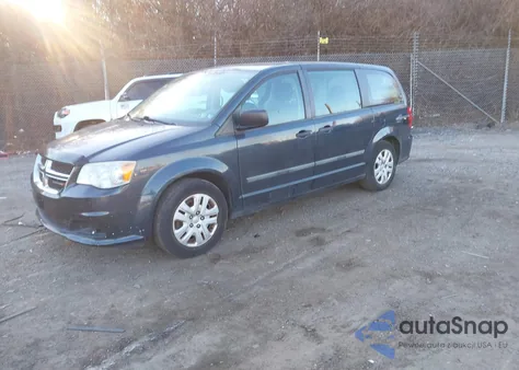 2014 Dodge Grand Caravan American Value Pkg from USA, damaged, VIN 2C4RDGBG3ER278449